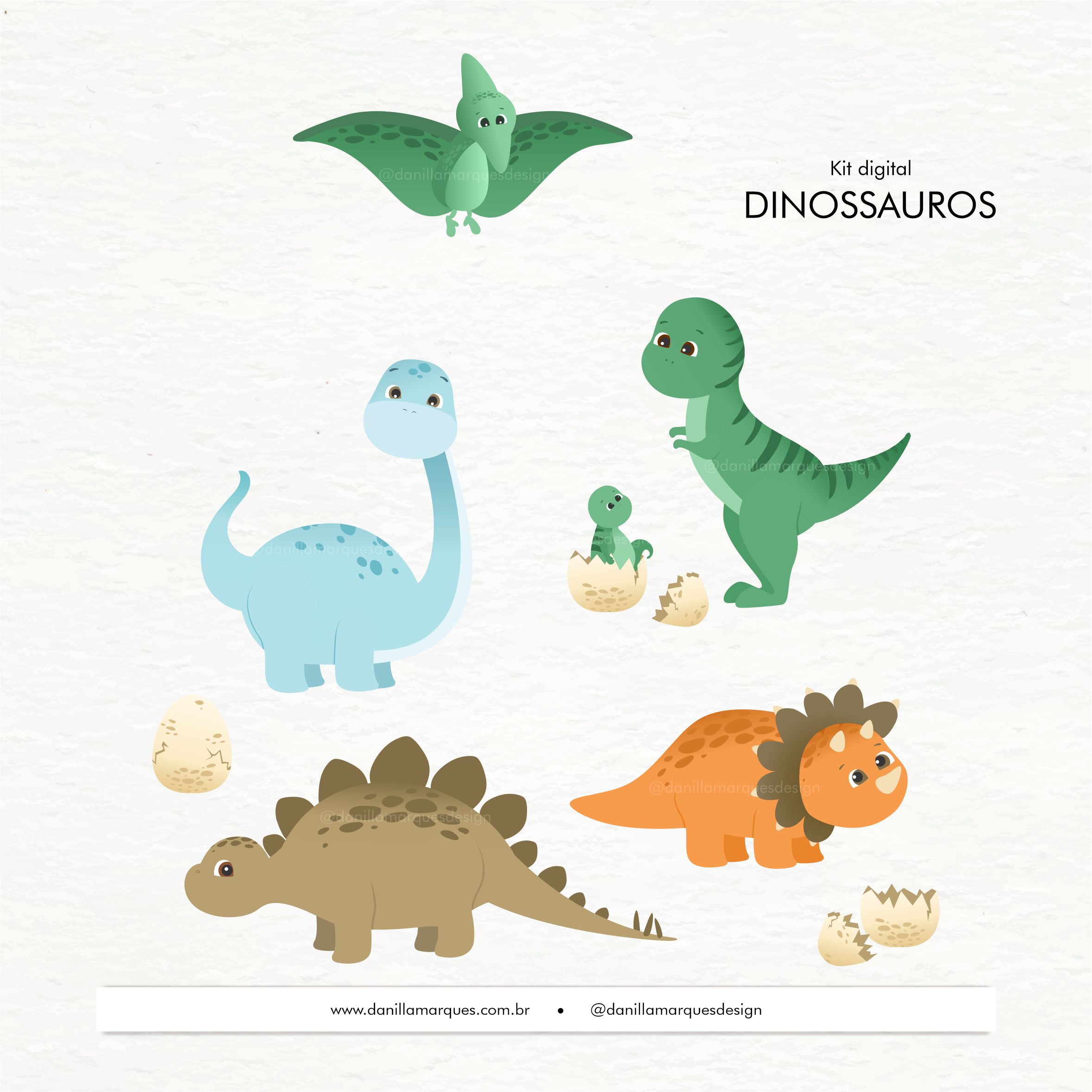 Kit Digital - Dinossauros 4