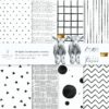 KIT DIGITAL CORDEIRO - PRETO E BRANCO