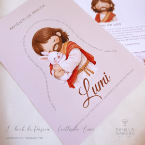 E-BOOK DE PÁSCOA - COELHINHO LUMI